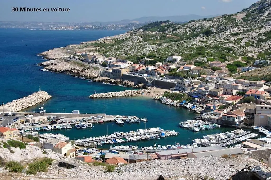 Spacieux Logement Prado Rabateau Ideal Famille Marseille 0*,  Frankrig
