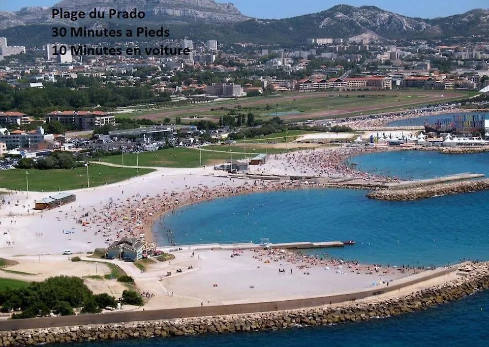 Lejlighed Spacieux Logement Prado Rabateau Ideal Famille Marseille